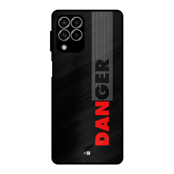 Vertical Danger Metal Back Case for Galaxy M33