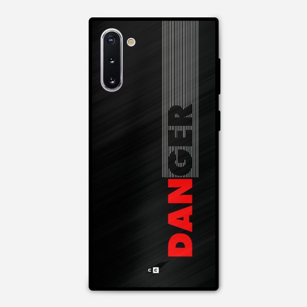 Vertical Danger Metal Back Case for Galaxy Note 10