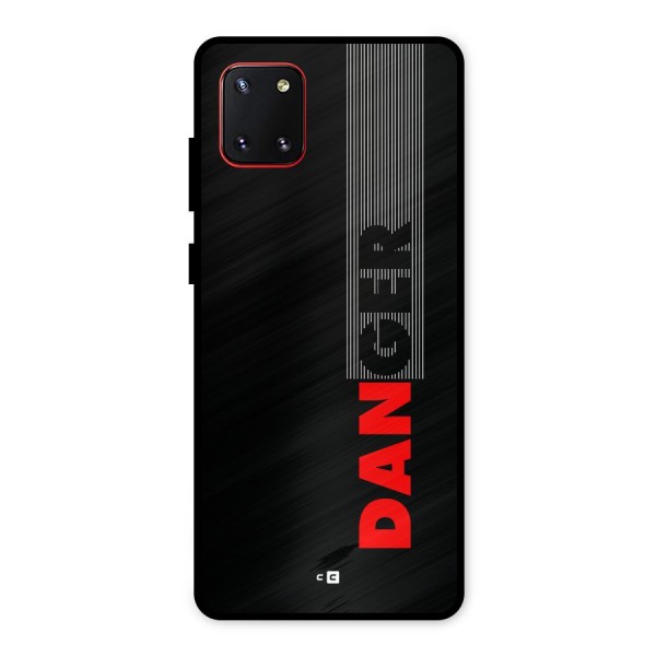 Vertical Danger Metal Back Case for Galaxy Note 10 Lite