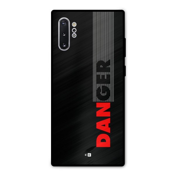 Vertical Danger Metal Back Case for Galaxy Note 10 Plus