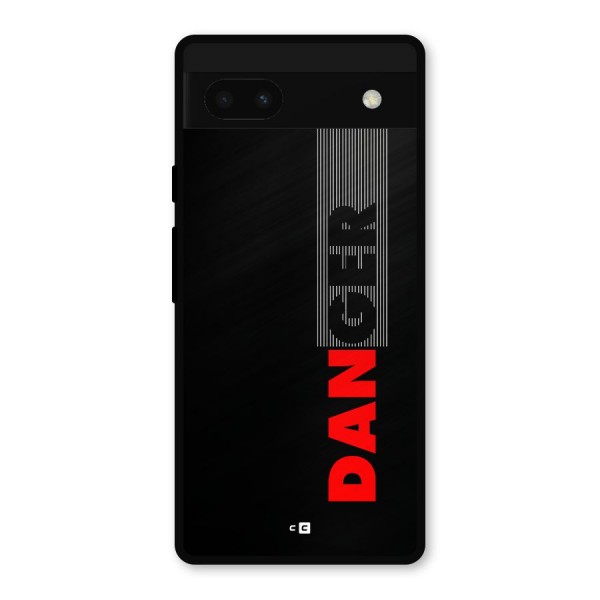 Vertical Danger Metal Back Case for Google Pixel 6a