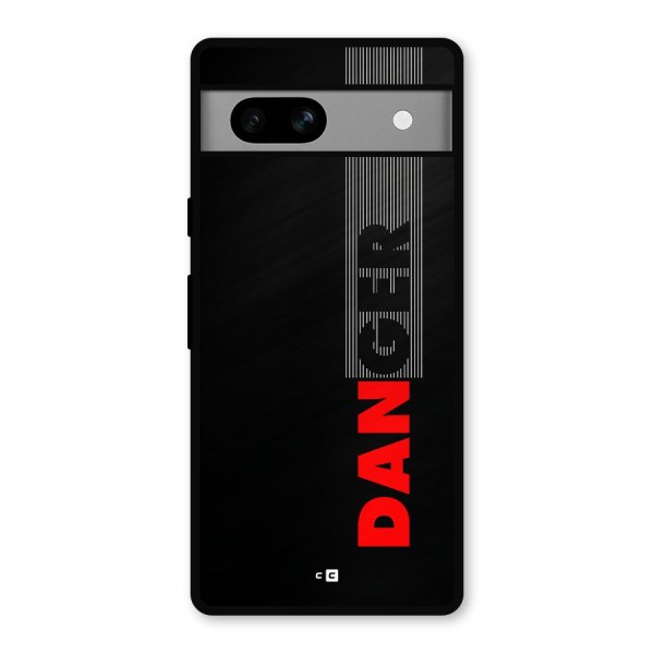 Vertical Danger Metal Back Case for Google Pixel 7a