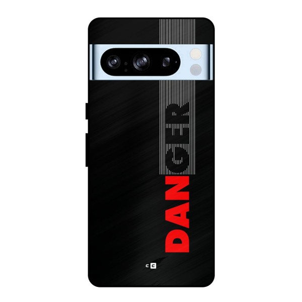 Vertical Danger Metal Back Case for Google Pixel 8 Pro