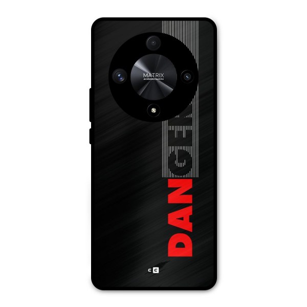 Vertical Danger Metal Back Case for Honor X9b