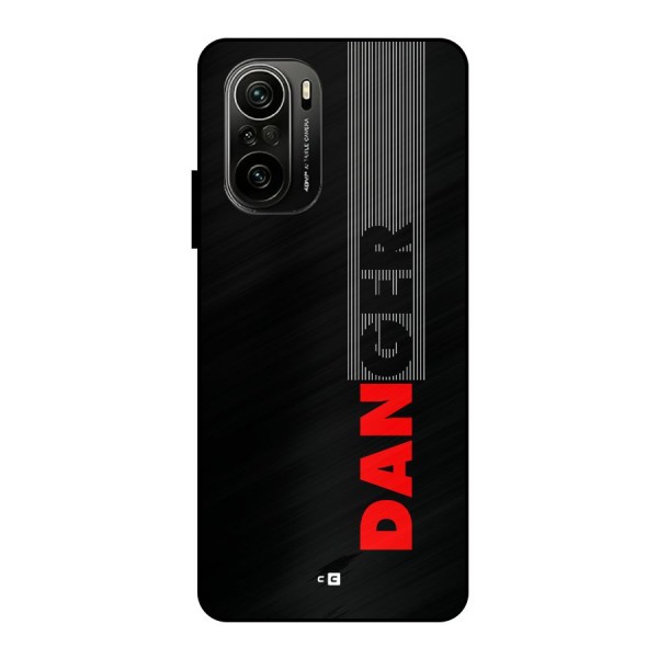 Vertical Danger Metal Back Case for Mi 11X Pro