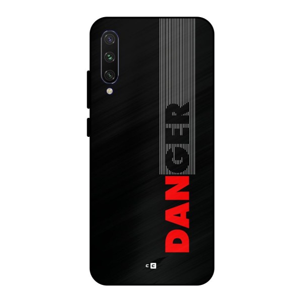 Vertical Danger Metal Back Case for Mi A3