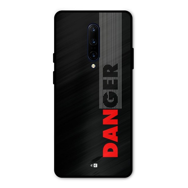 Vertical Danger Metal Back Case for OnePlus 7 Pro