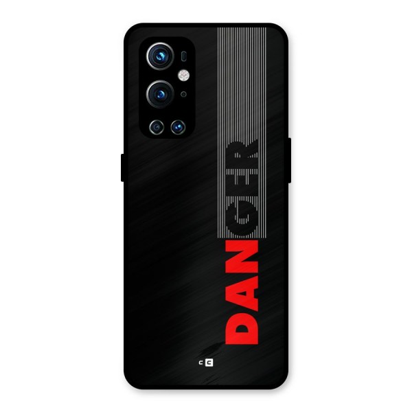 Vertical Danger Metal Back Case for OnePlus 9 Pro