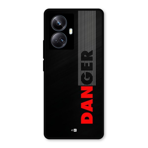 Vertical Danger Metal Back Case for Realme 10 Pro Plus