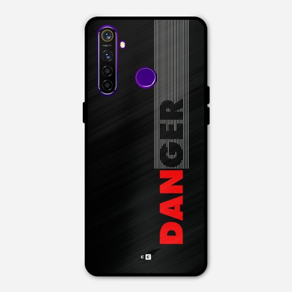 Vertical Danger Metal Back Case for Realme 5 Pro