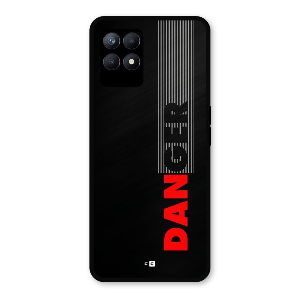 Vertical Danger Metal Back Case for Realme 8i