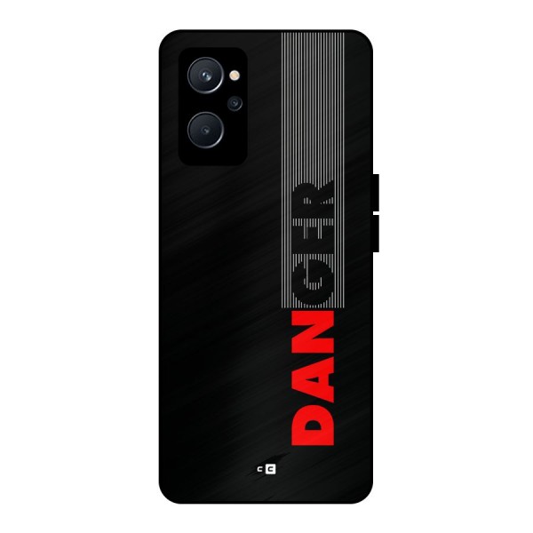 Vertical Danger Metal Back Case for Realme 9i 5G