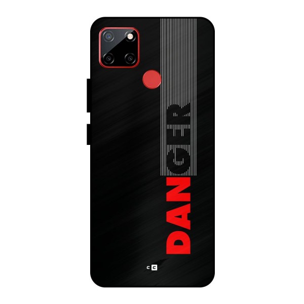 Vertical Danger Metal Back Case for Realme C12