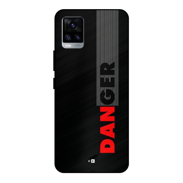 Vertical Danger Metal Back Case for Vivo V20