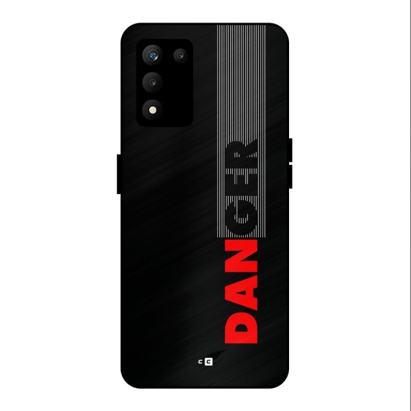 Vertical Danger Metal Back Case for realme 9 5G SE