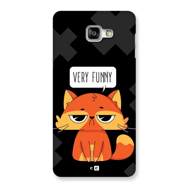 Very Funny Cat Back Case for Galaxy A9