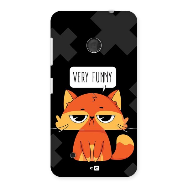 Very Funny Cat Back Case for Lumia 530