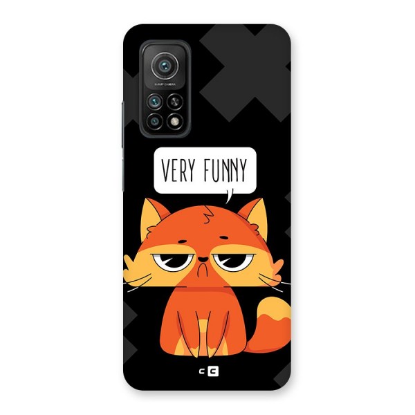 Very Funny Cat Back Case for Mi 10T Pro 5G