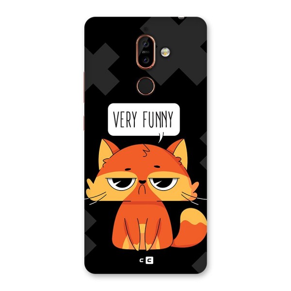 Very Funny Cat Back Case for Nokia 7 Plus