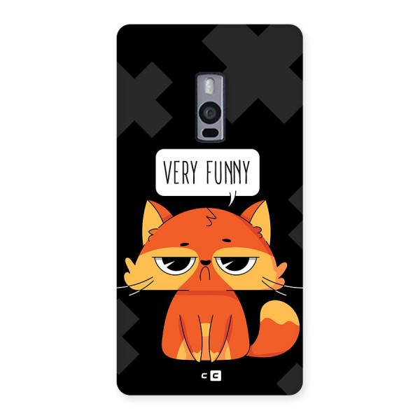 Very Funny Cat Back Case for OnePlus 2