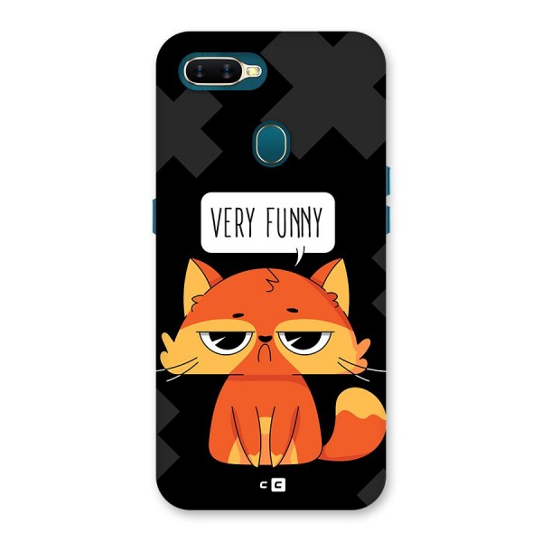 Very Funny Cat Back Case for Oppo A11k