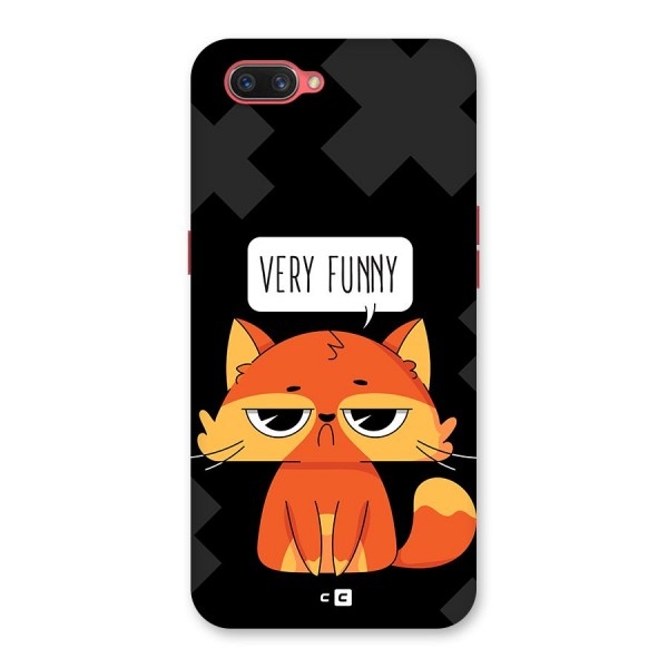 Very Funny Cat Back Case for Oppo A3s