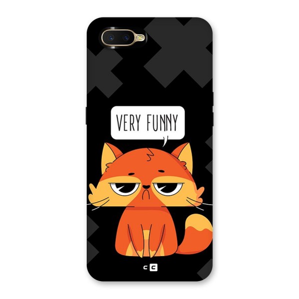 Very Funny Cat Back Case for Oppo K1