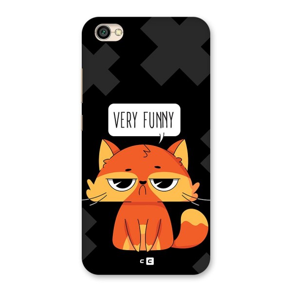 Very Funny Cat Back Case for Redmi Y1 Lite