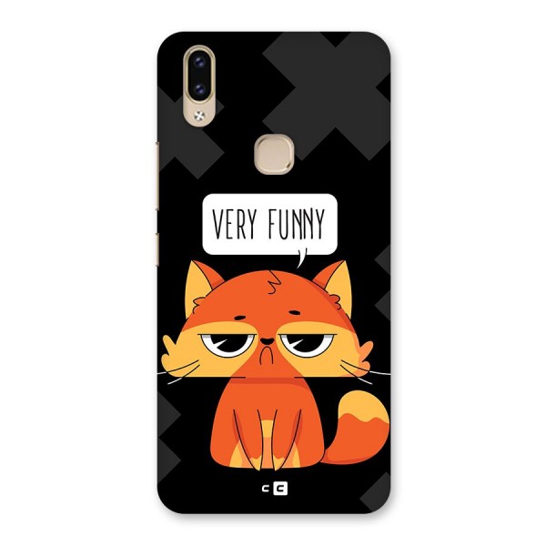 Very Funny Cat Back Case for Vivo V9