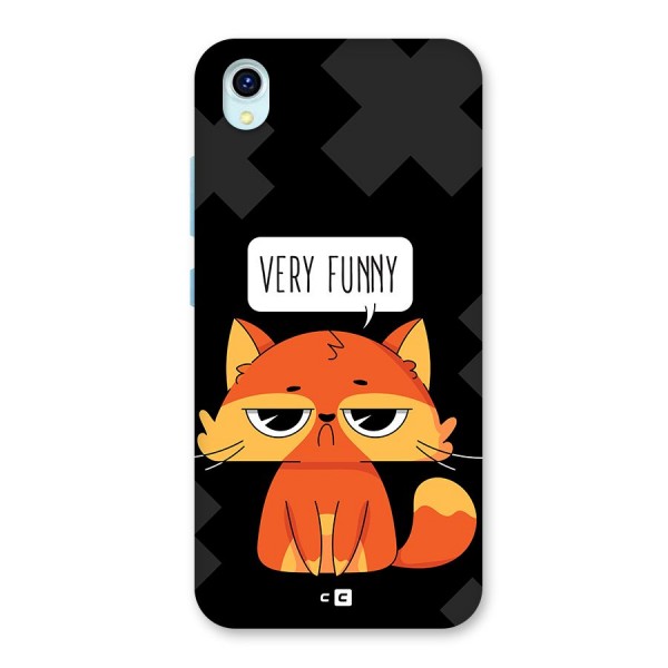 Very Funny Cat Back Case for Vivo Y1s