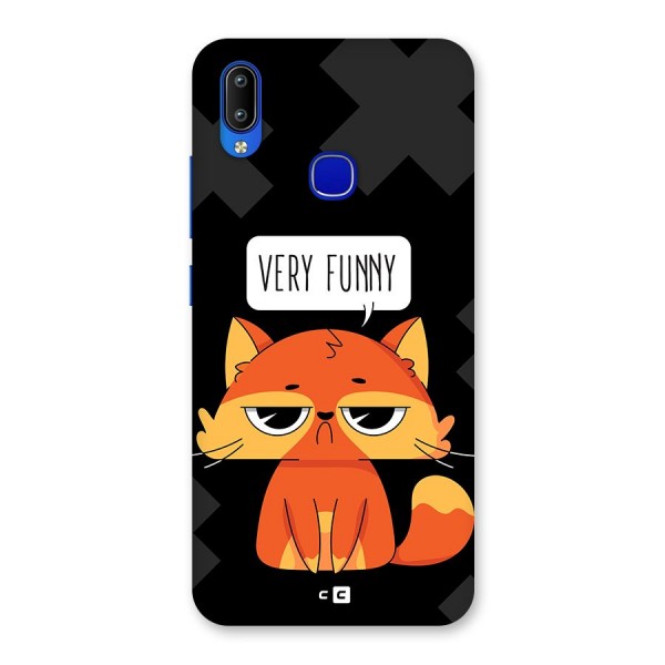 Very Funny Cat Back Case for Vivo Y91