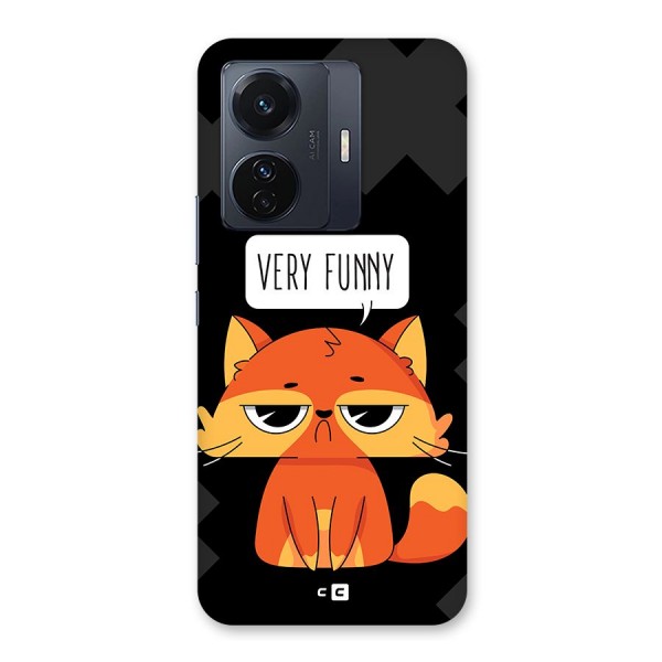 Very Funny Cat Back Case for Vivo iQOO Z6 Pro