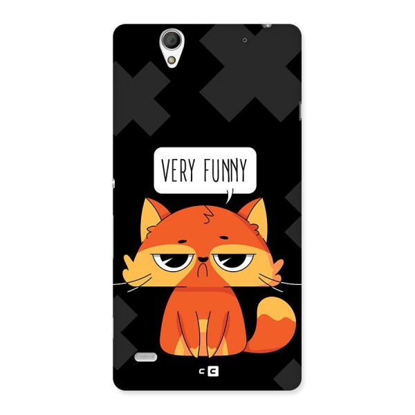 Very Funny Cat Back Case for Xperia C4