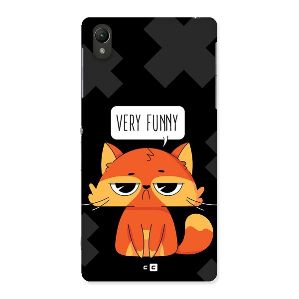 Very Funny Cat Back Case for Xperia Z2