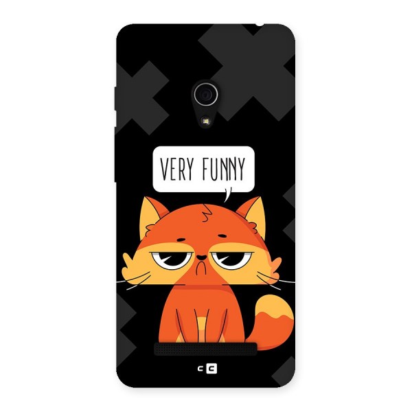 Very Funny Cat Back Case for Zenfone 5