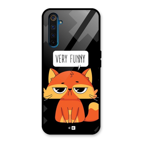 Very Funny Cat Glass Back Case for Realme 6 Pro