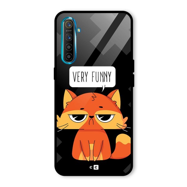 Very Funny Cat Glass Back Case for Realme XT