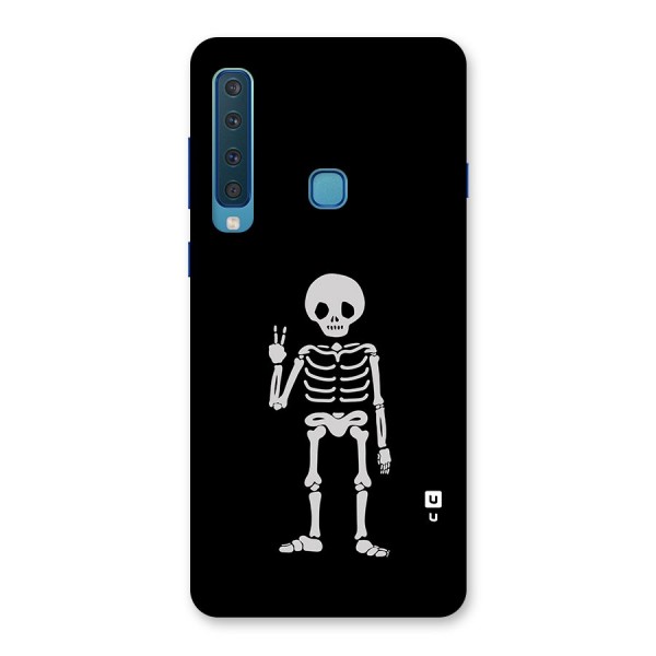 Victory Skeleton Spooky Back Case for Galaxy A9 (2018)