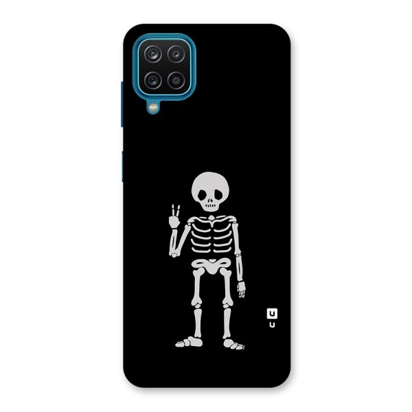 Victory Skeleton Spooky Back Case for Galaxy F12