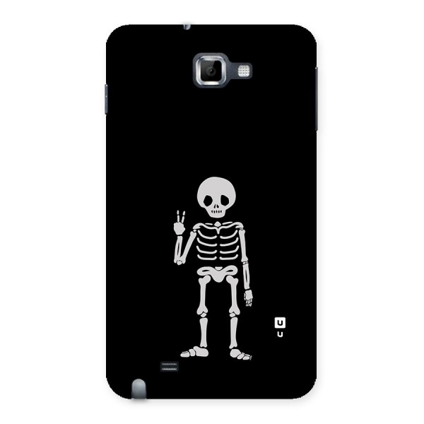 Victory Skeleton Spooky Back Case for Galaxy Note