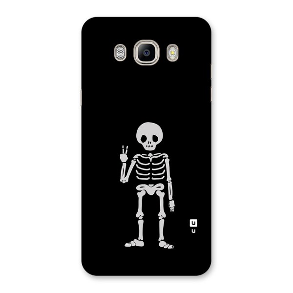 Victory Skeleton Spooky Back Case for Galaxy On8