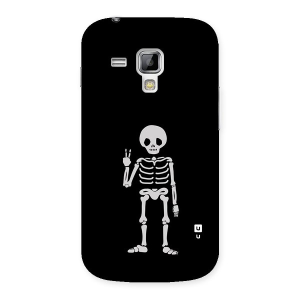 Victory Skeleton Spooky Back Case for Galaxy S Duos