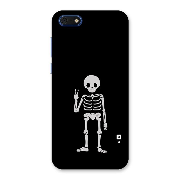 Victory Skeleton Spooky Back Case for Honor 7s