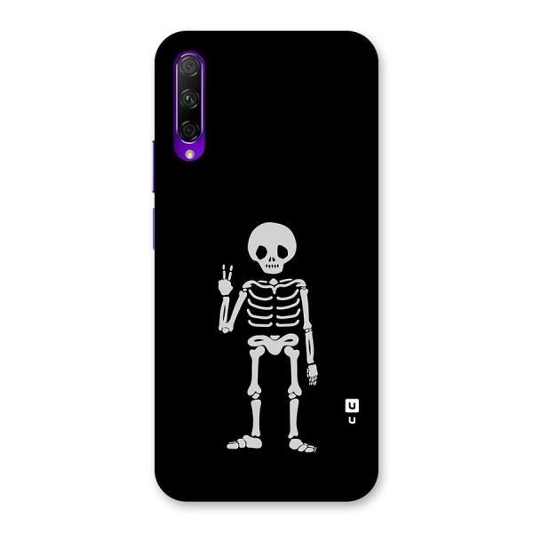 Victory Skeleton Spooky Back Case for Honor 9X Pro