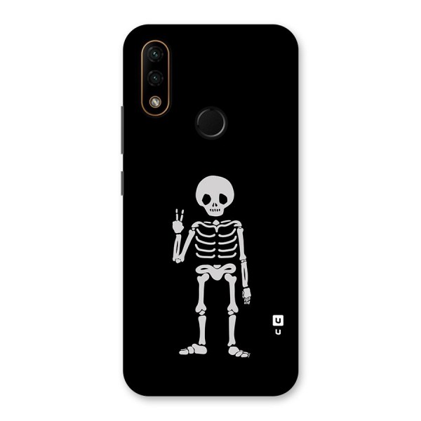 Victory Skeleton Spooky Back Case for Lenovo A6 Note