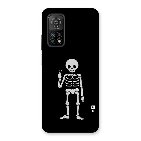 Victory Skeleton Spooky Back Case for Mi 10T 5G