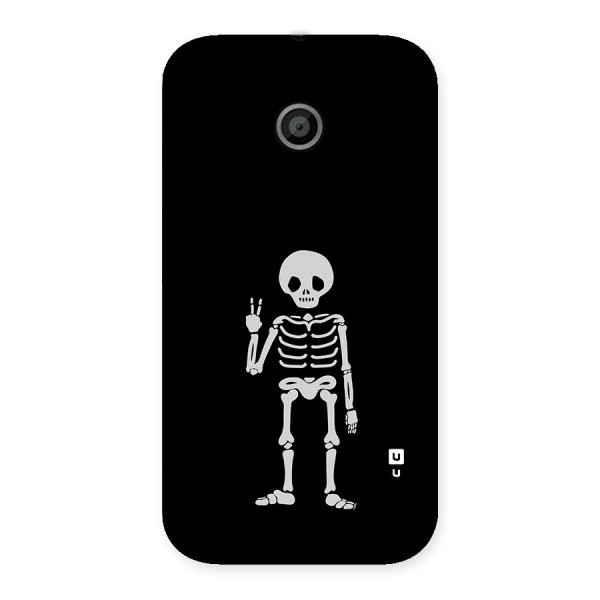 Victory Skeleton Spooky Back Case for Moto E