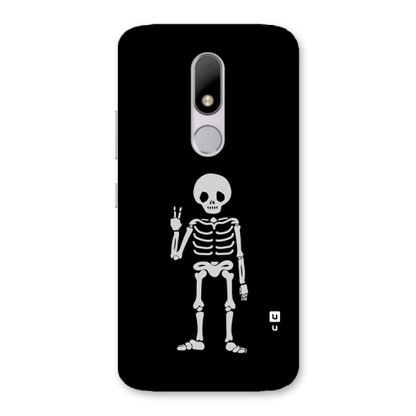 Victory Skeleton Spooky Back Case for Moto M