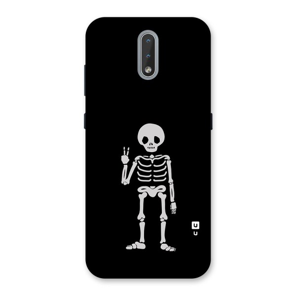 Victory Skeleton Spooky Back Case for Nokia 2.3