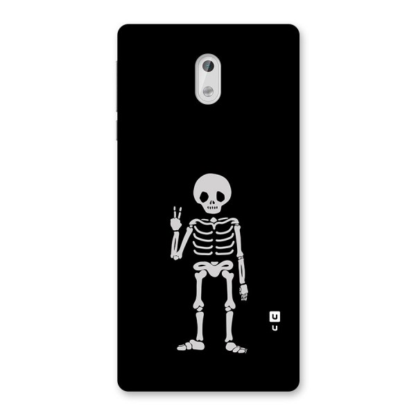 Victory Skeleton Spooky Back Case for Nokia 3